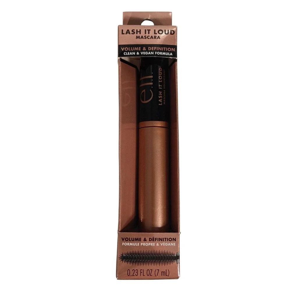 e.l.f. Lash It Loud Volumizing Mascara Black Amplify Define‎ 81580 0.24 Oz
